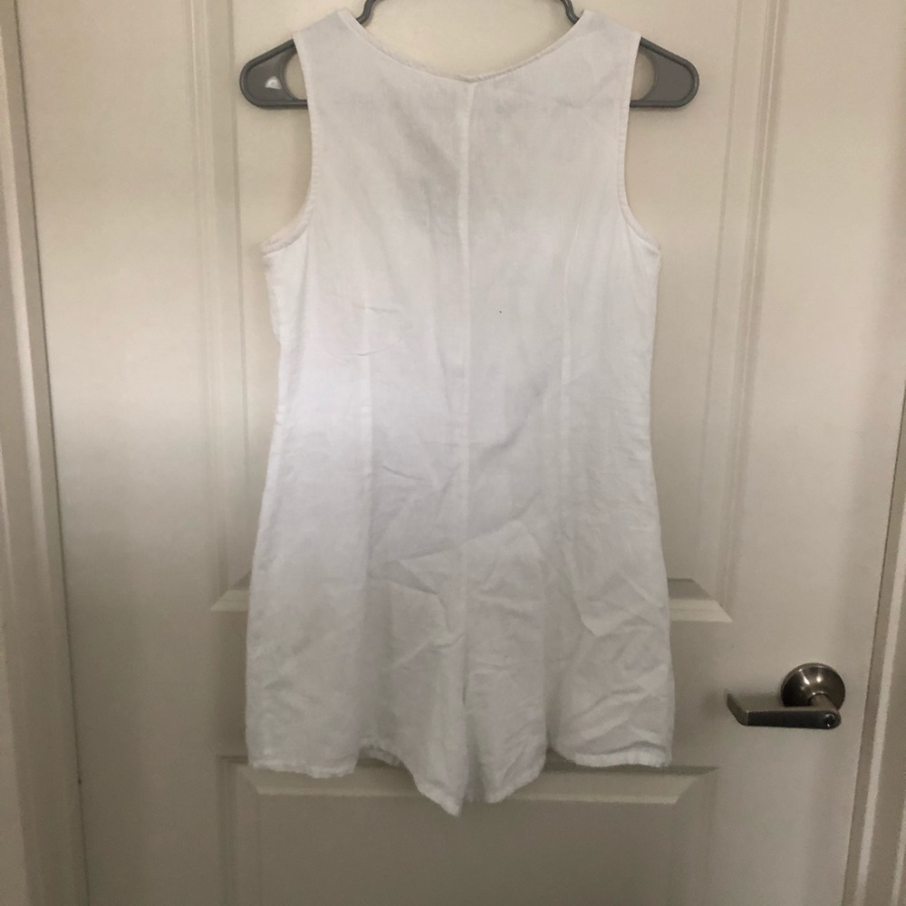 White button down romper - Picture 4 of 4